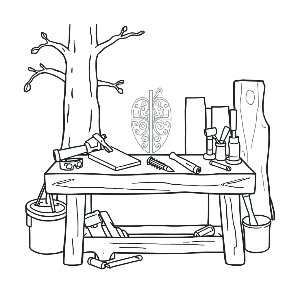Worksheet illustration