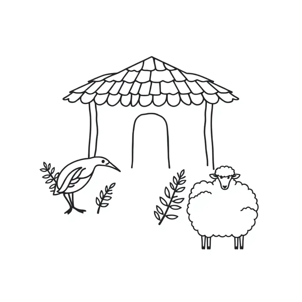 Worksheet illustration