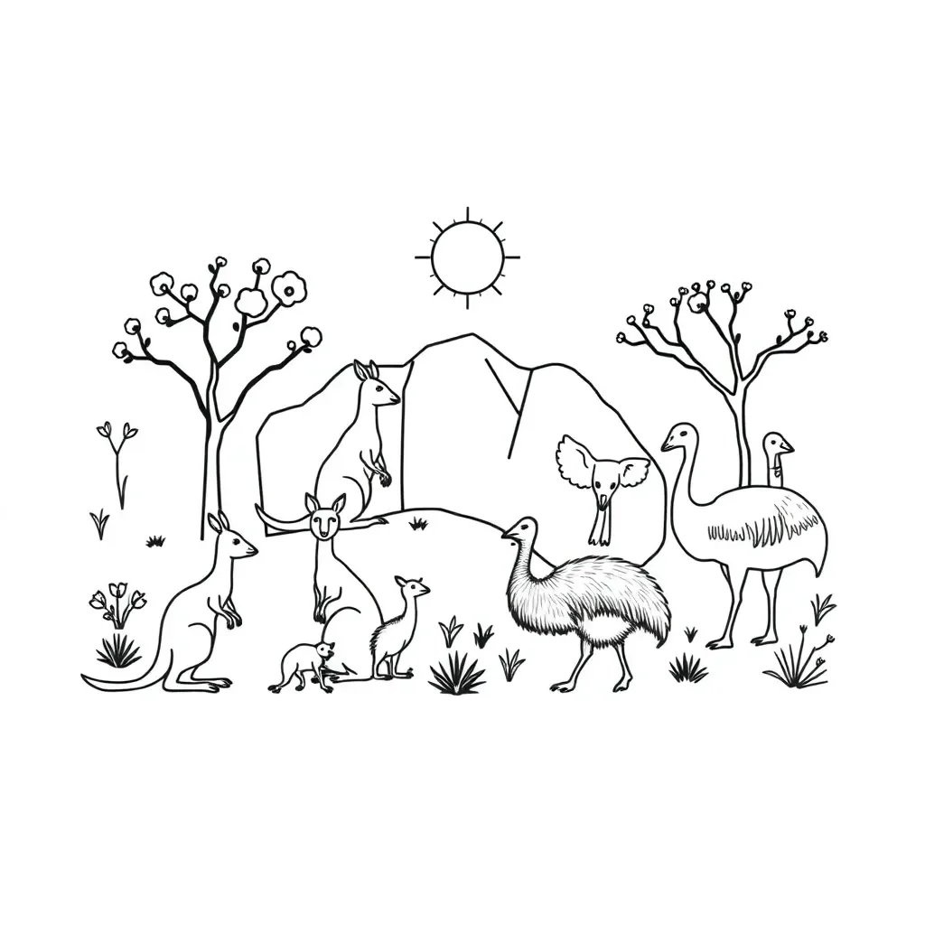 Worksheet illustration
