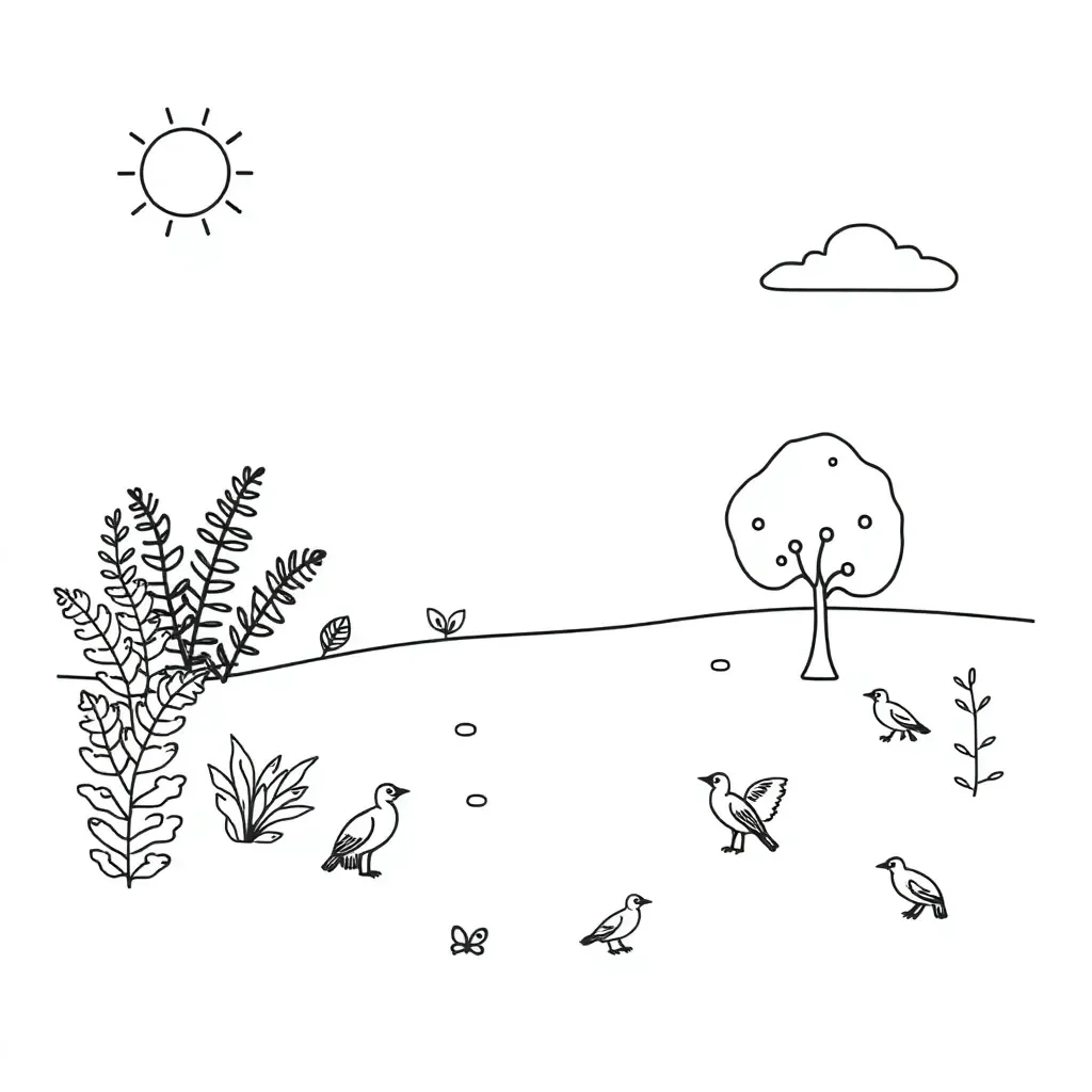 Worksheet illustration