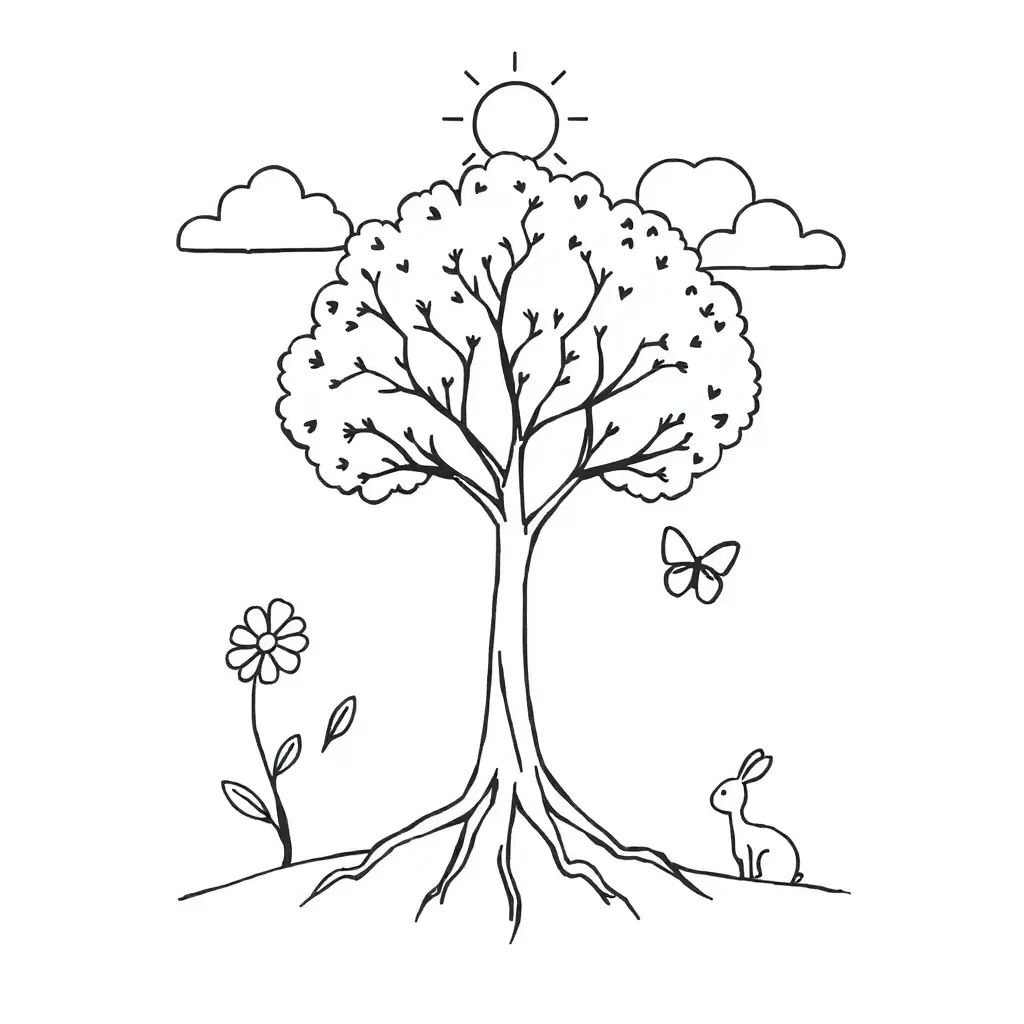 Worksheet illustration