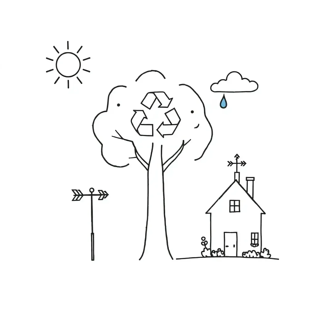 Worksheet illustration