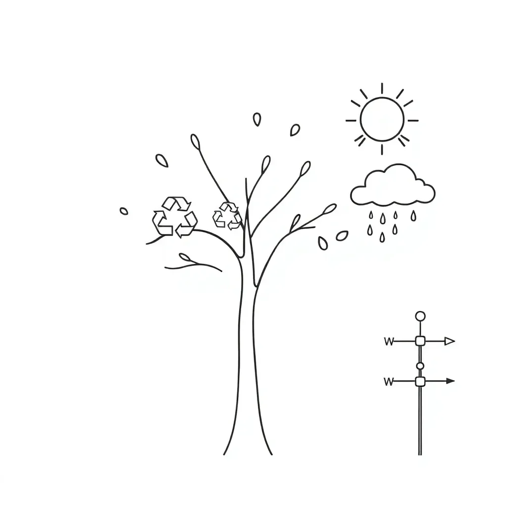 Worksheet illustration