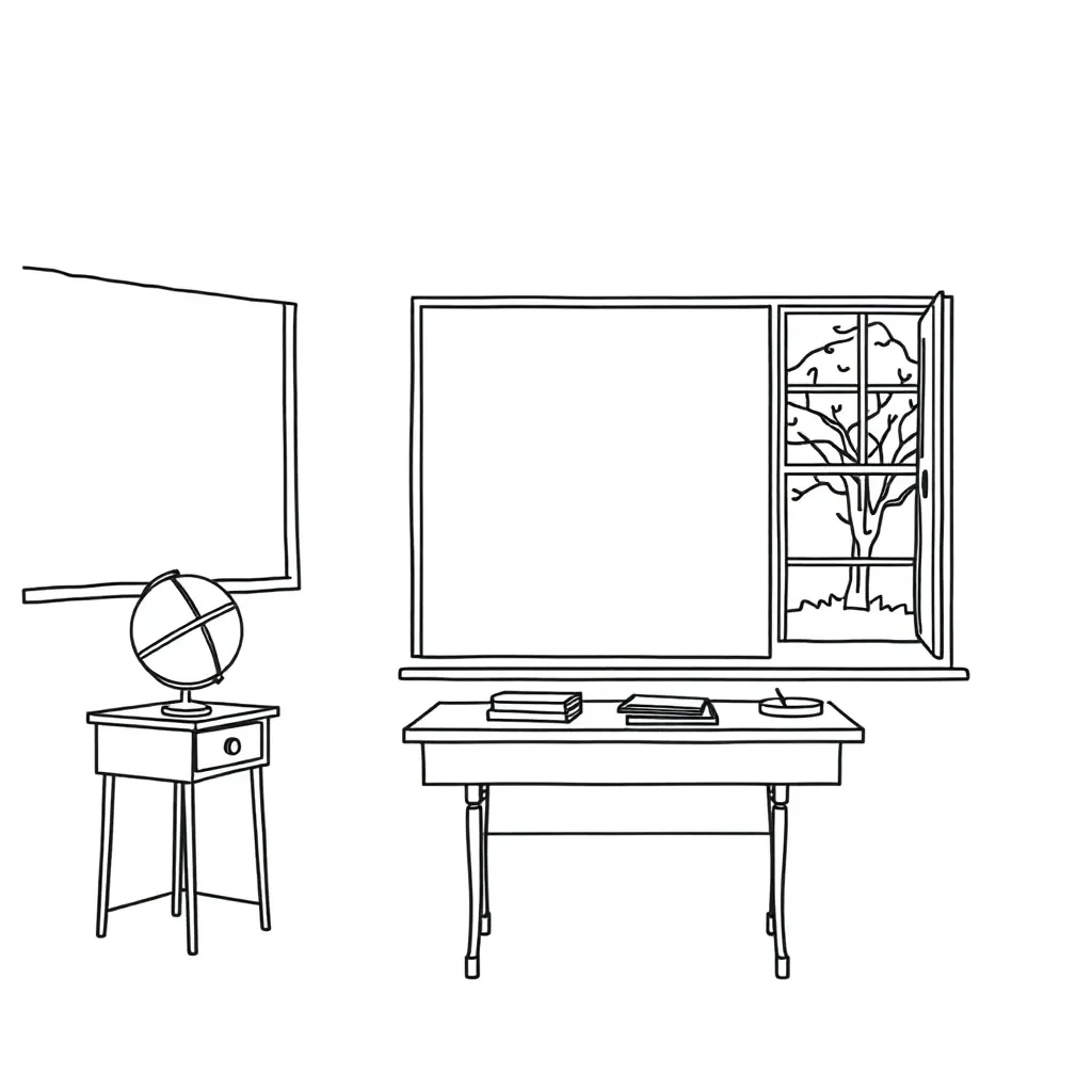 Worksheet illustration