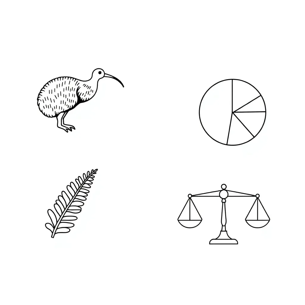Math symbols and numbers