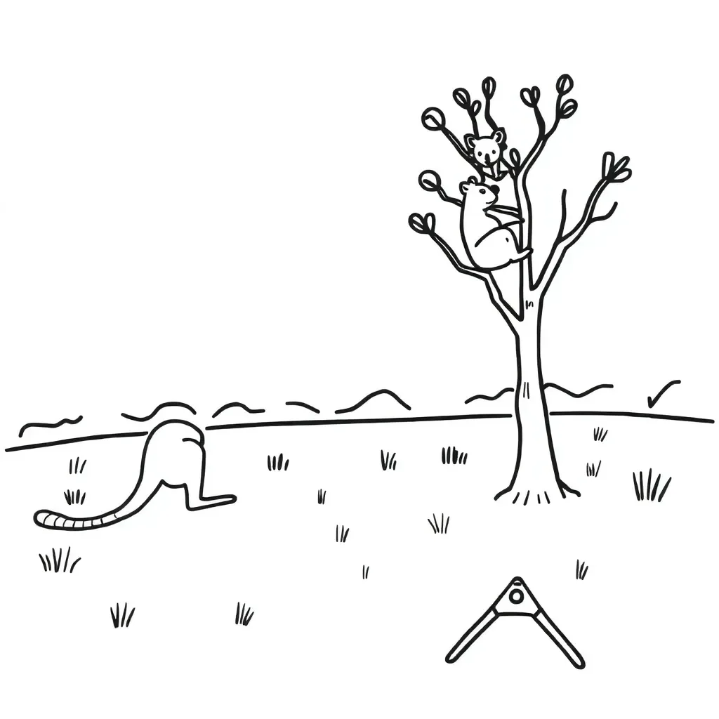 Worksheet illustration