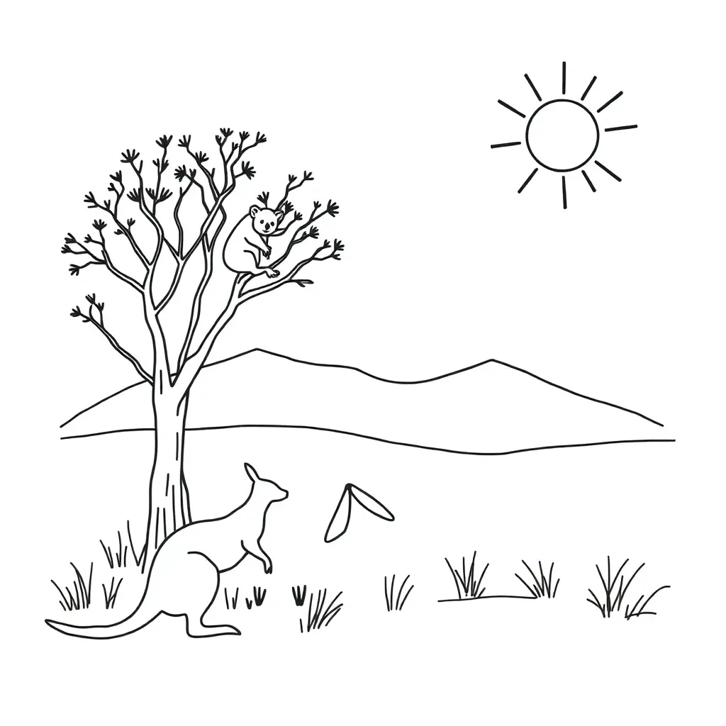 Worksheet illustration