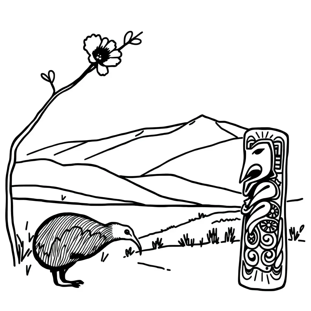 Poetry and literature illustration
