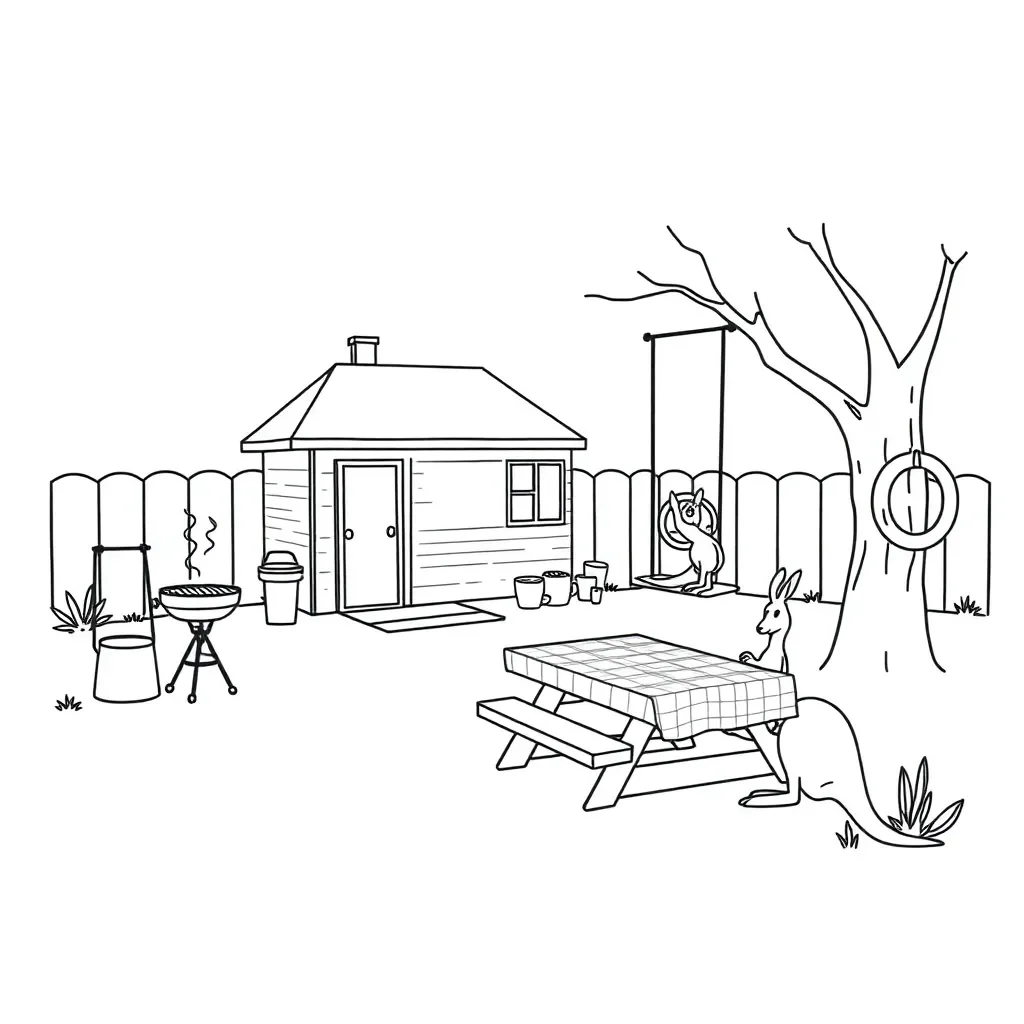 Worksheet illustration