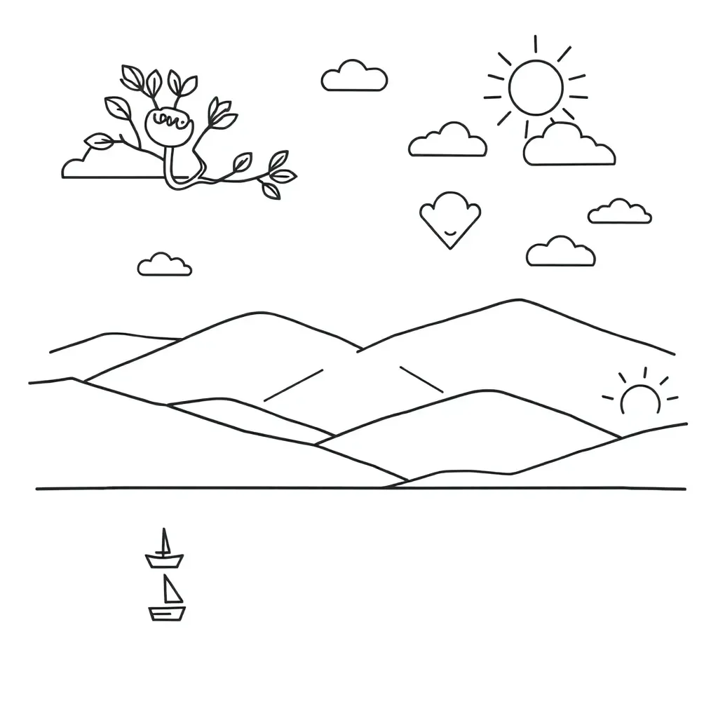 Worksheet illustration