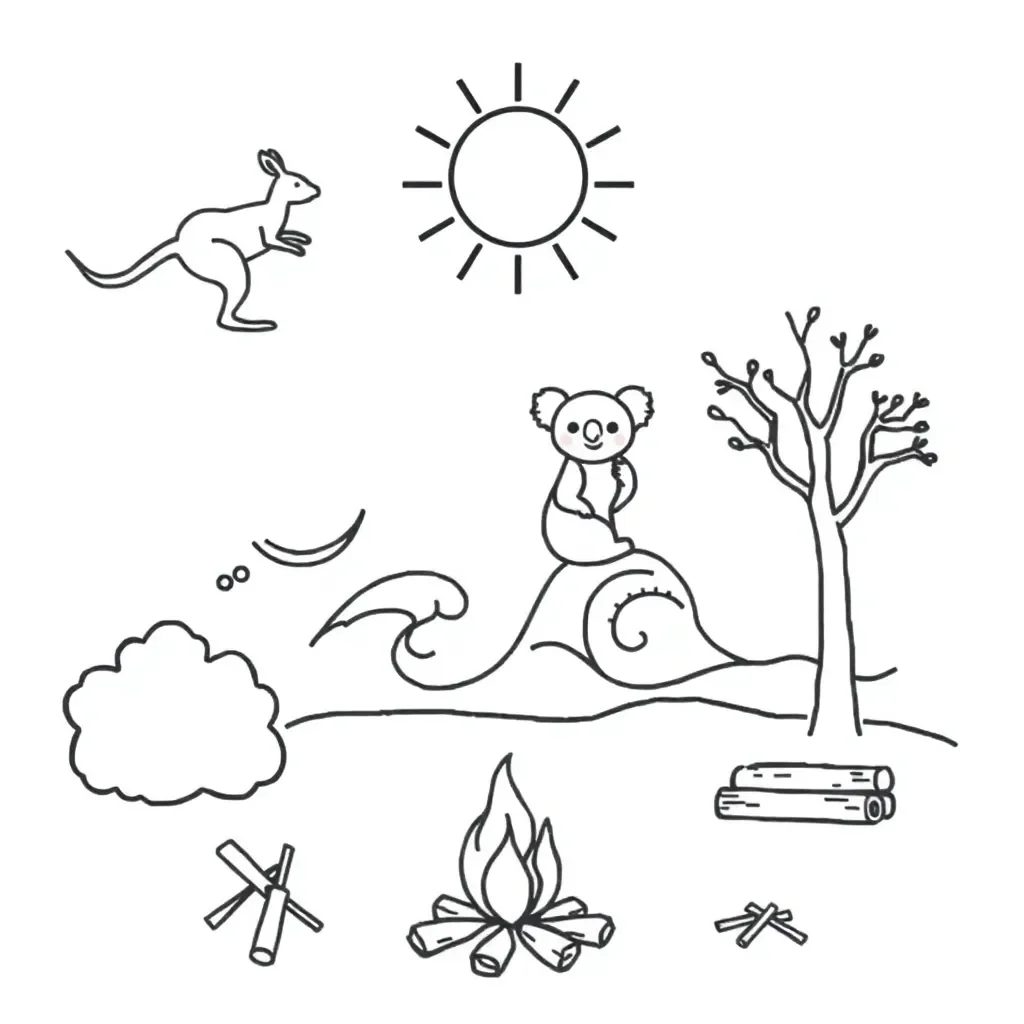 Worksheet illustration