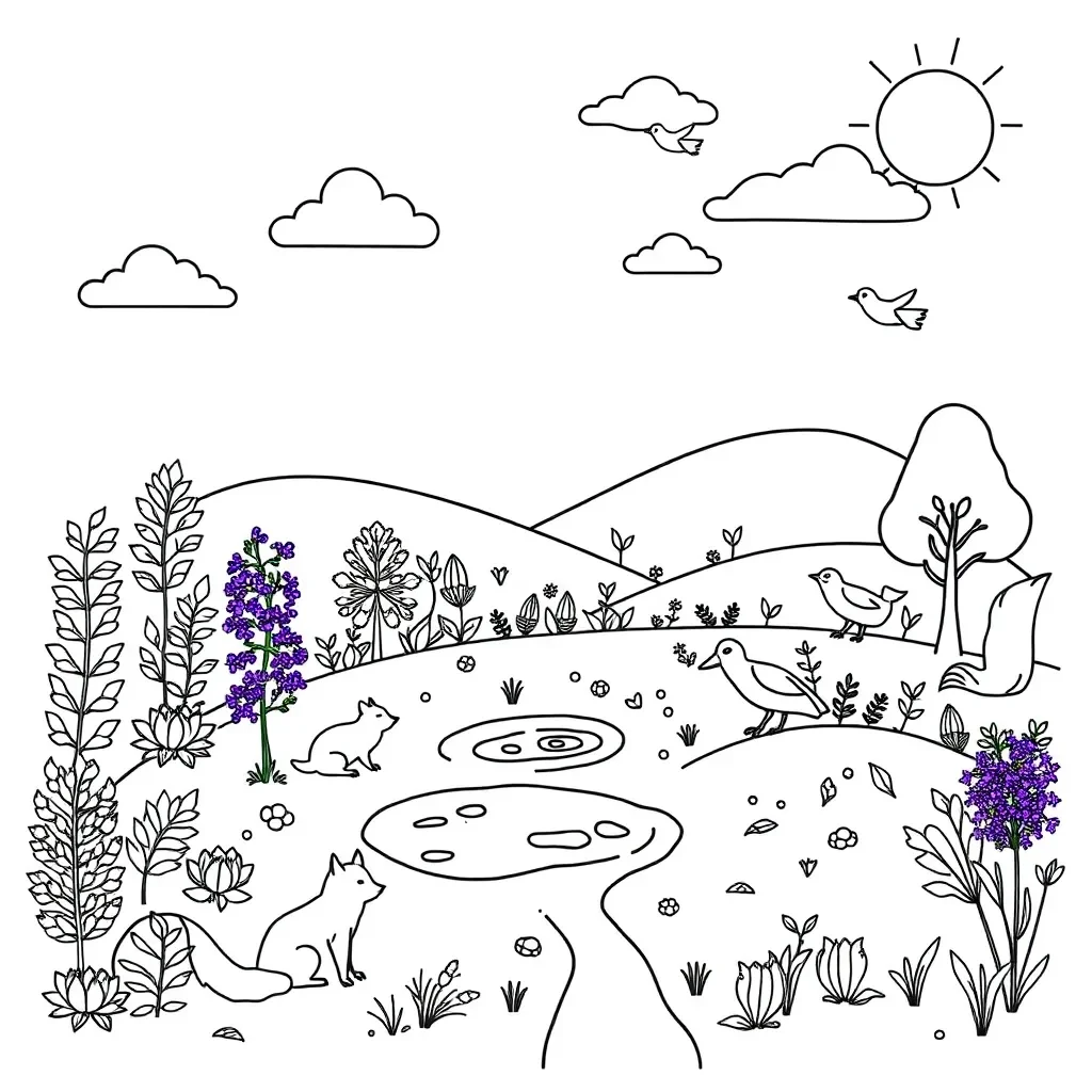 Worksheet illustration