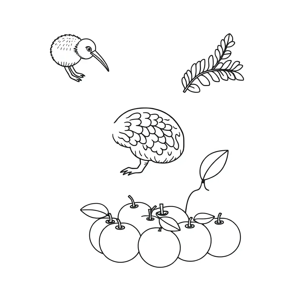 Numbers and math symbols illustration