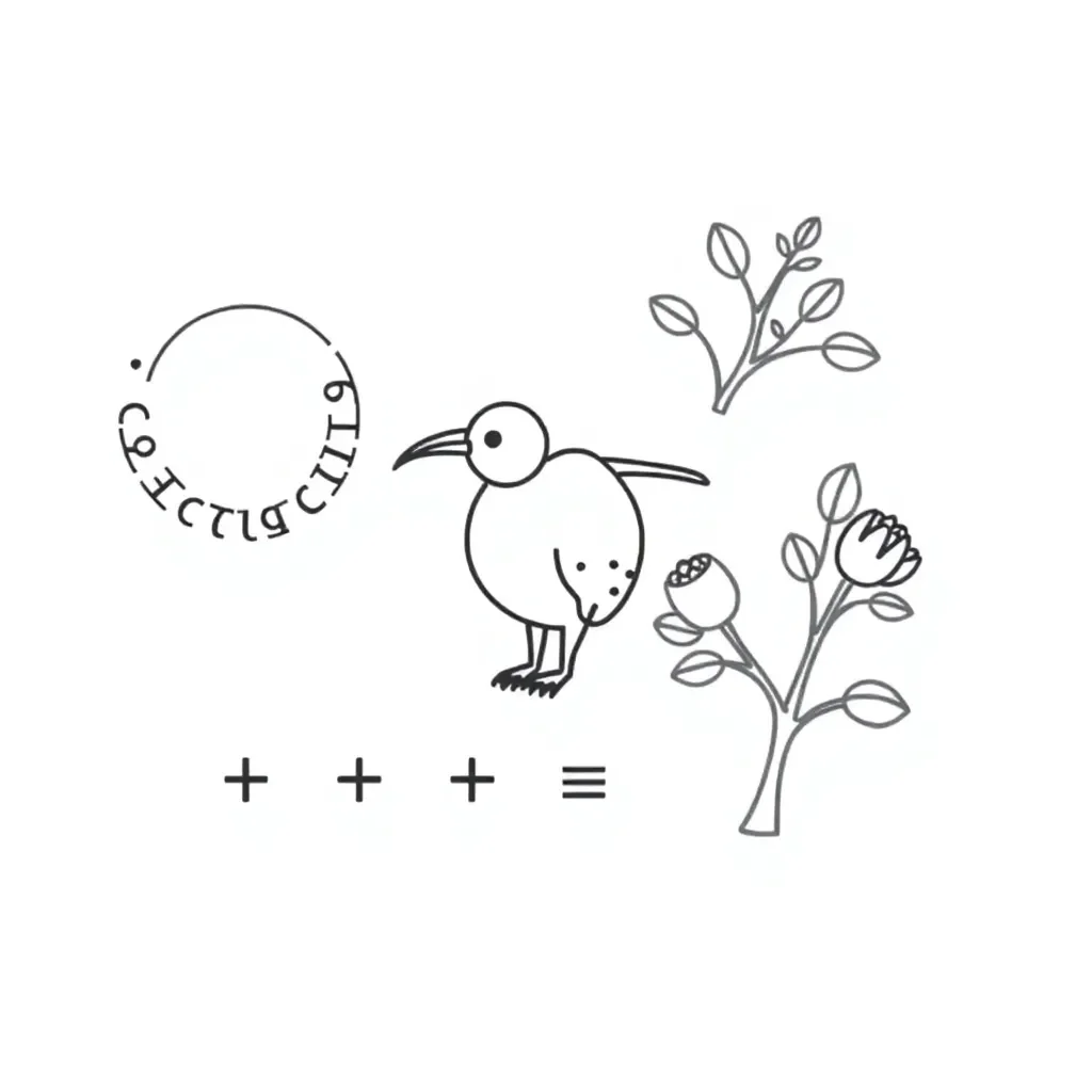 Numbers and counting blocks illustration