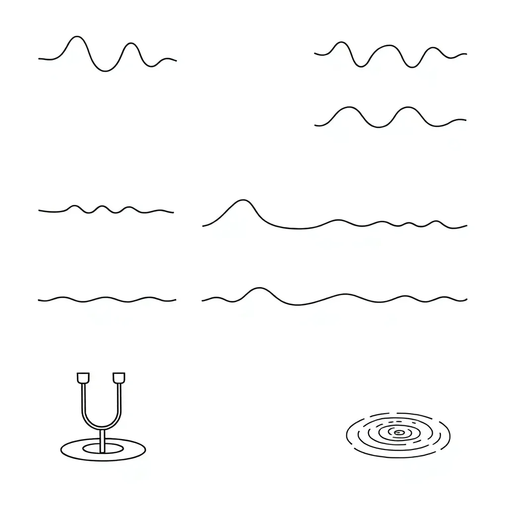 Wave diagram illustration
