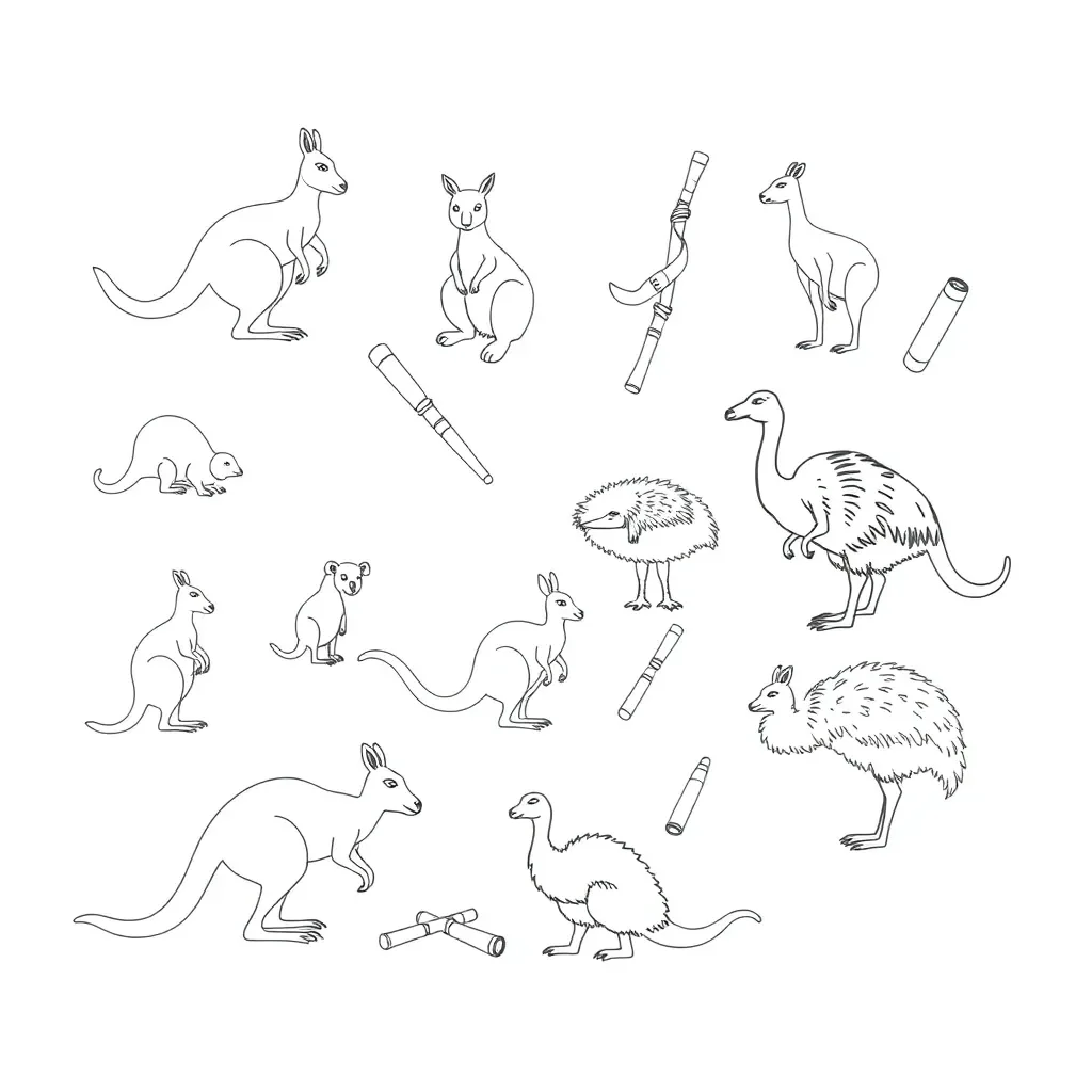 Worksheet illustration