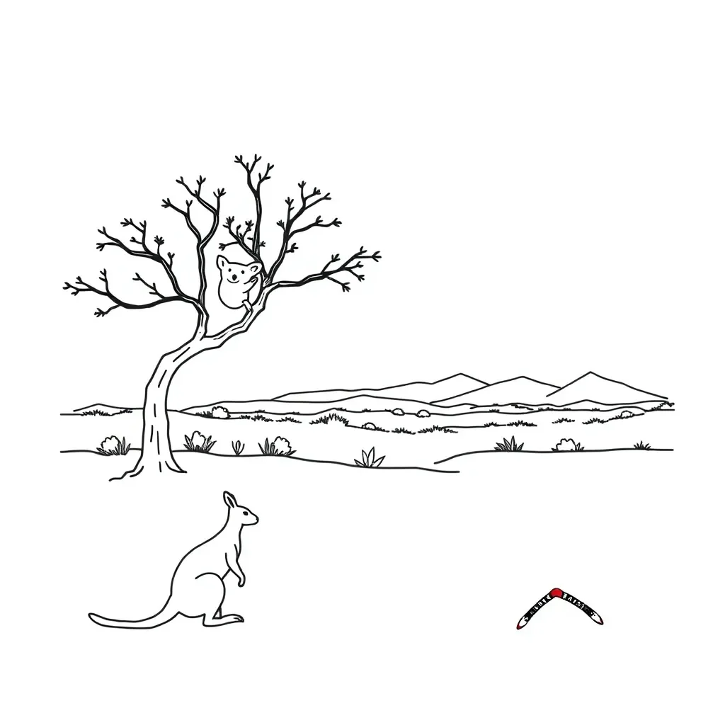 Worksheet illustration