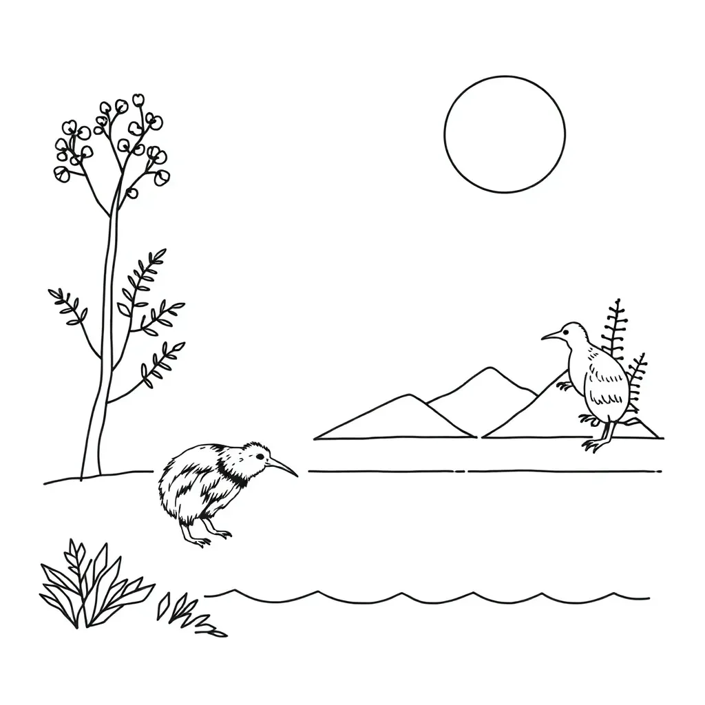 Living organisms illustration