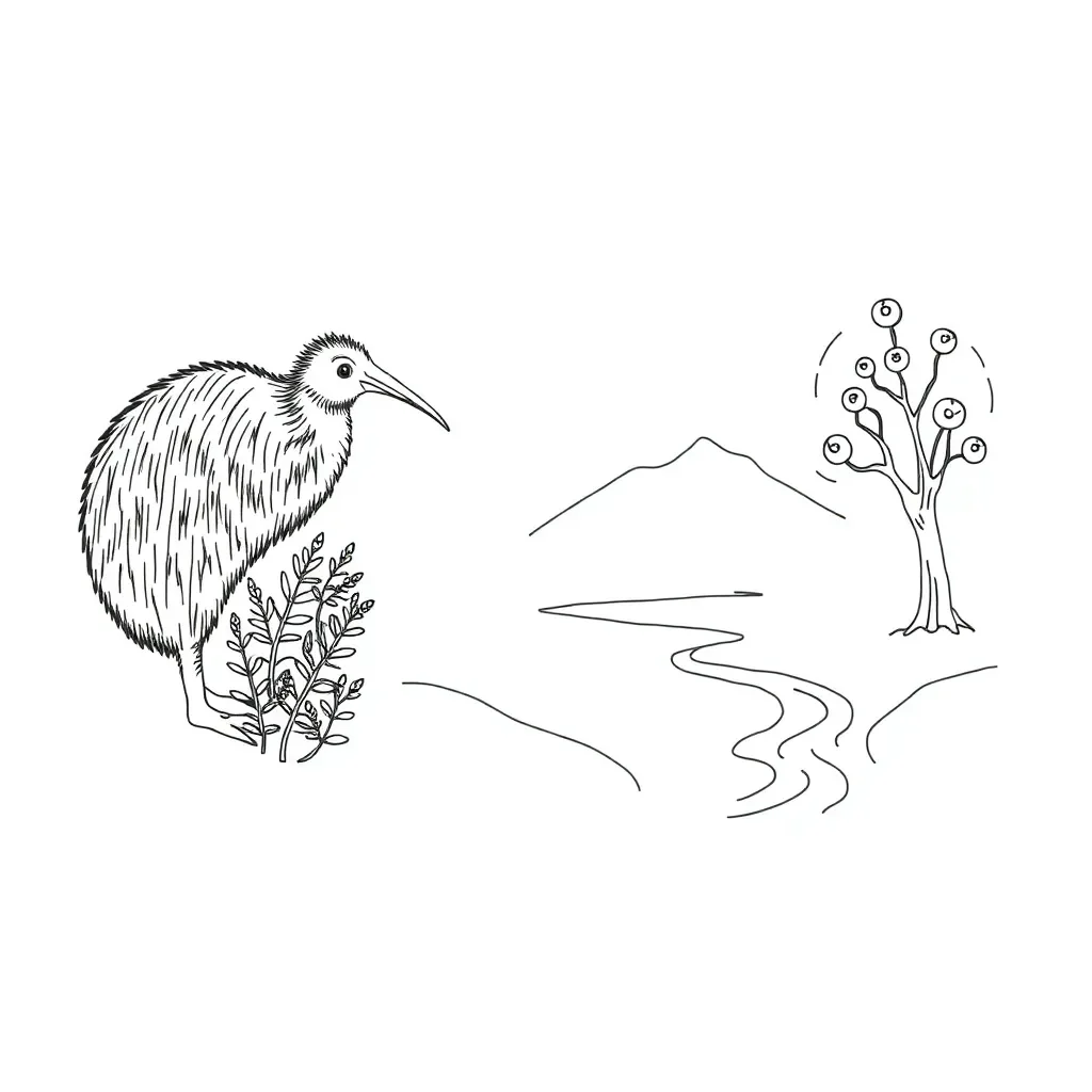 Living things illustration
