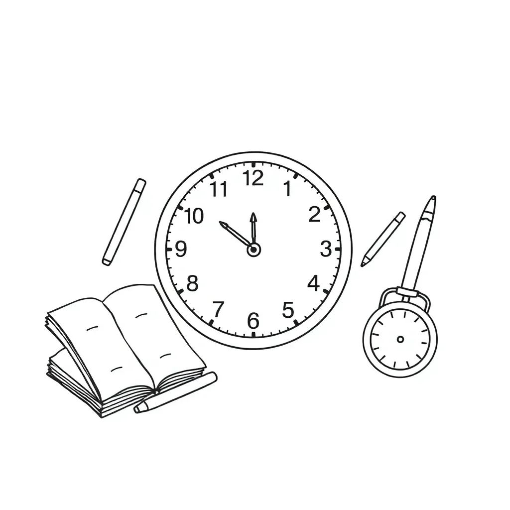Student reading fluently