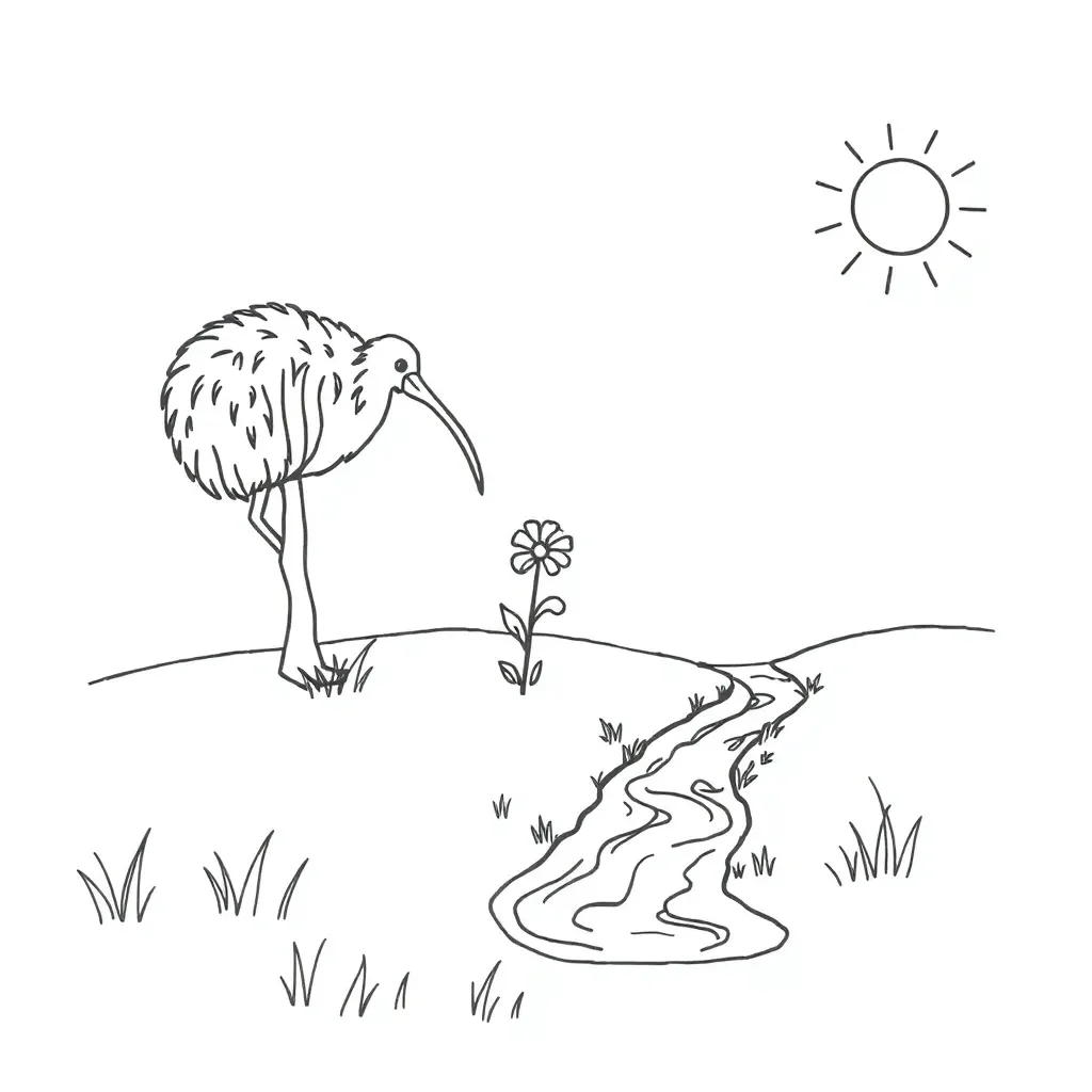 Living things and their needs illustration