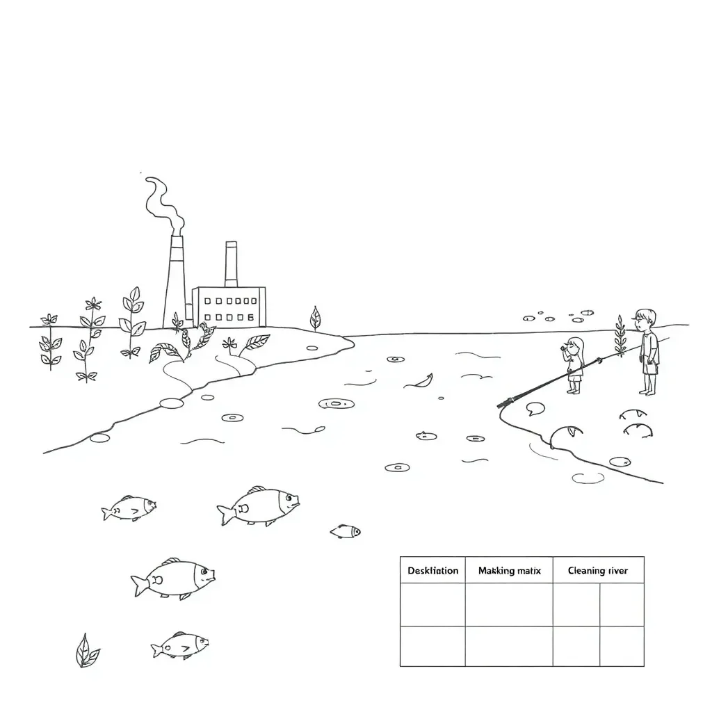 Worksheet illustration