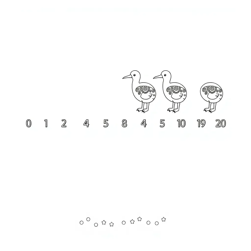 Numbers and counting illustration