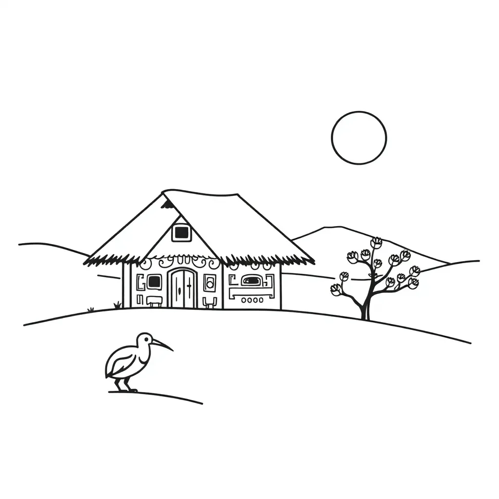 Worksheet illustration