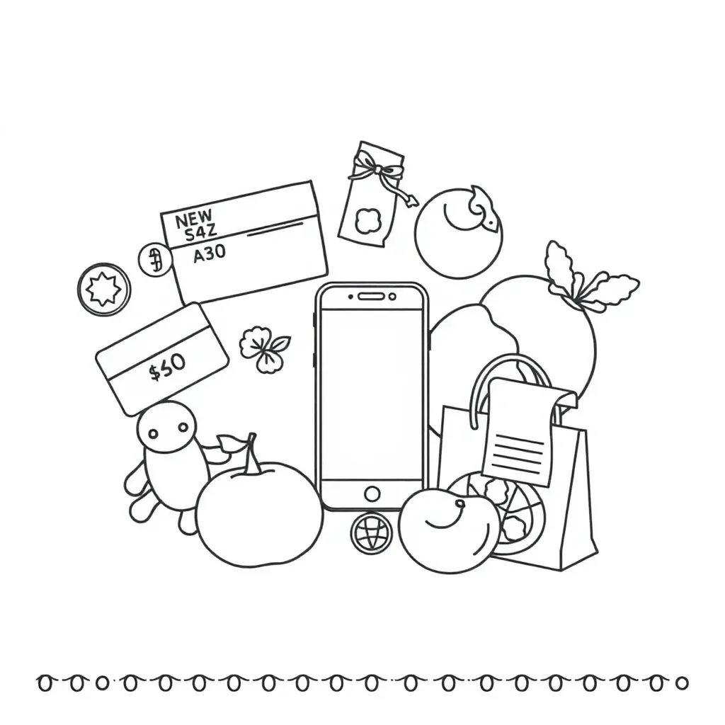 Money and coins illustration
