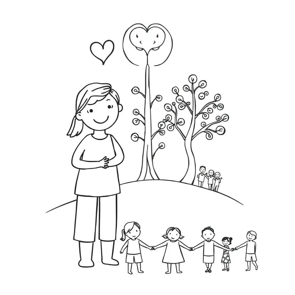 Worksheet illustration