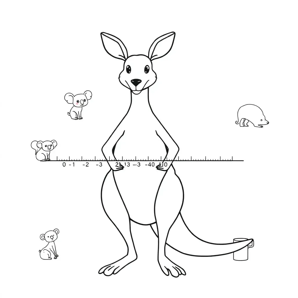 Decimal numbers illustration