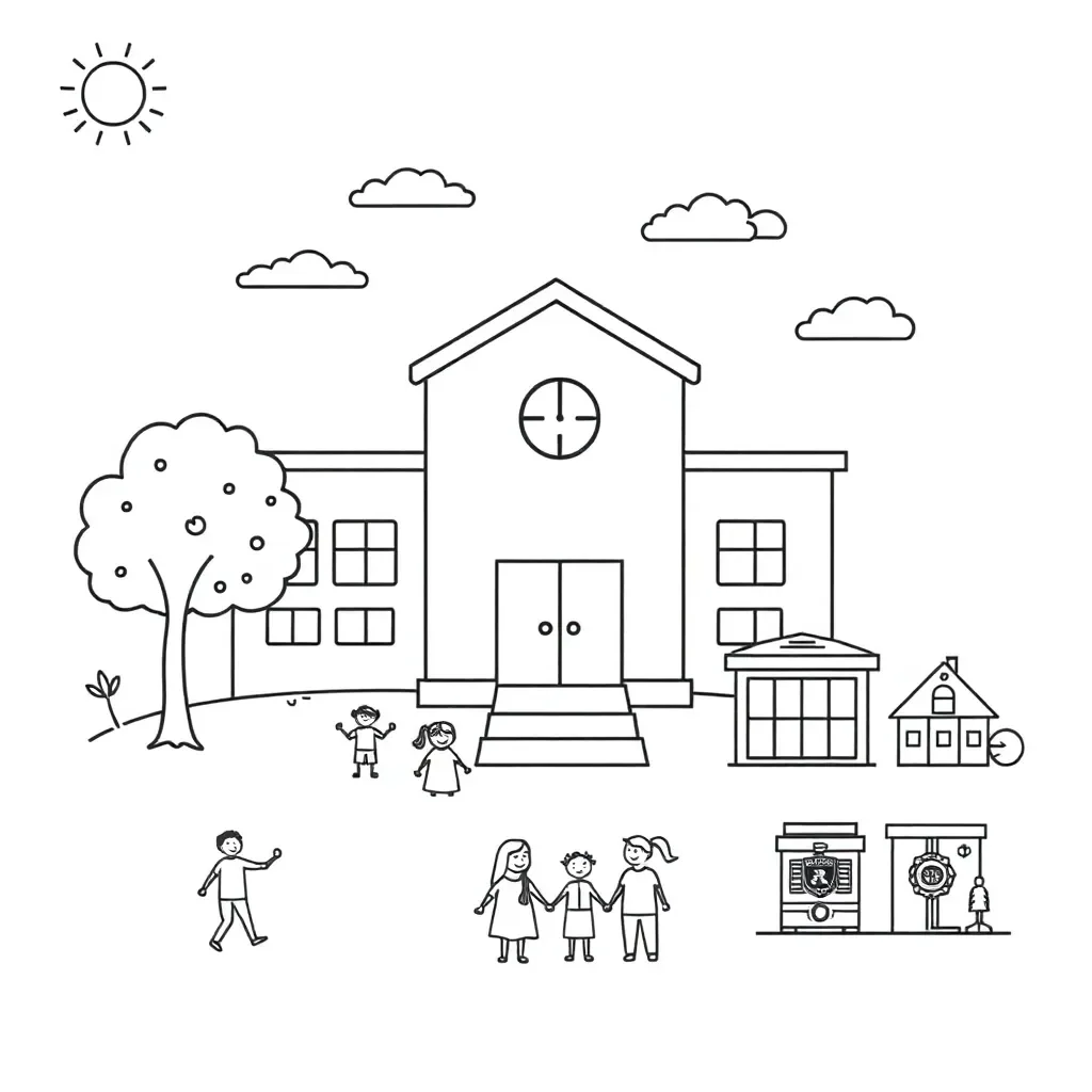 Worksheet illustration