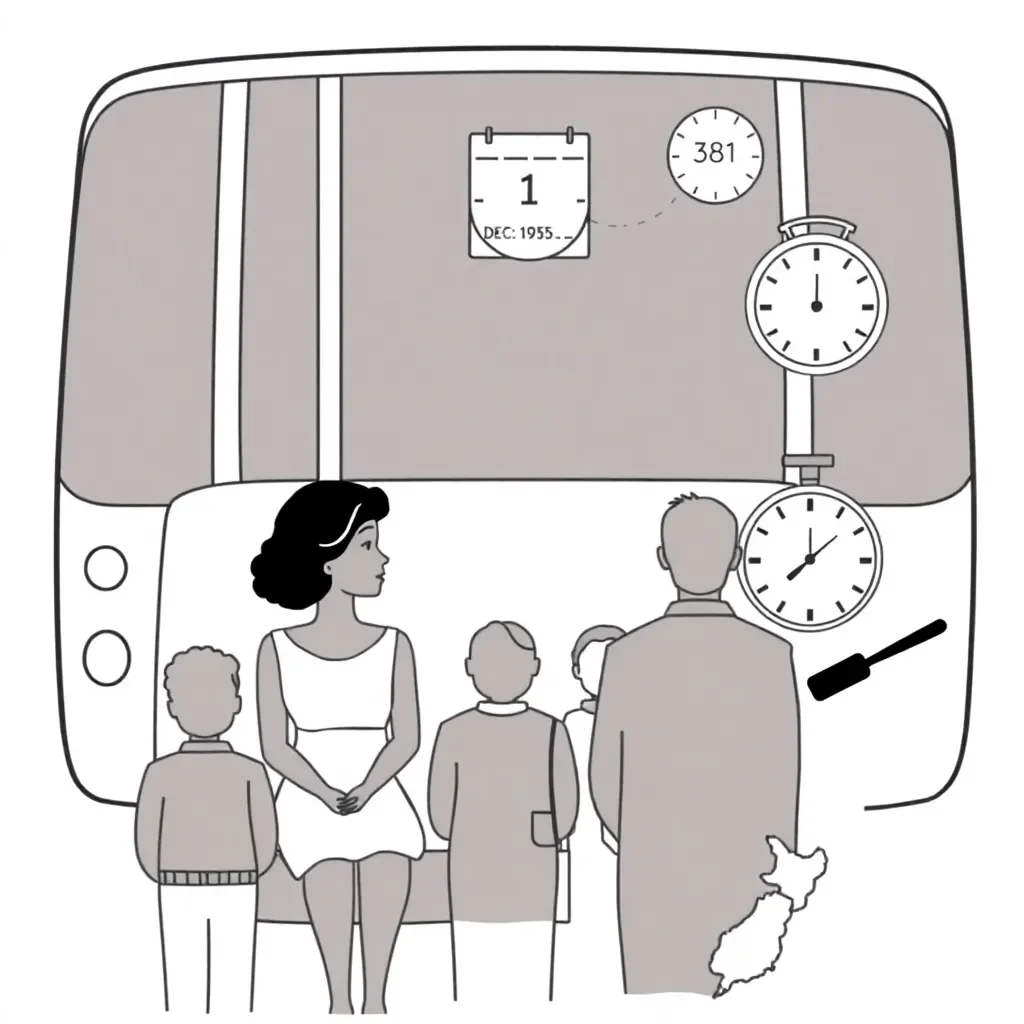 Montgomery Bus Boycott historical image