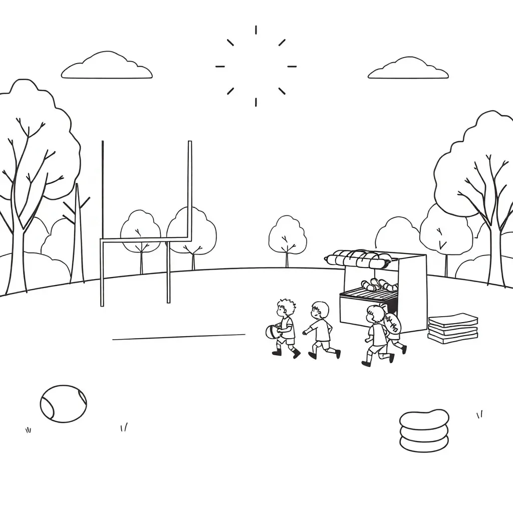 Worksheet illustration