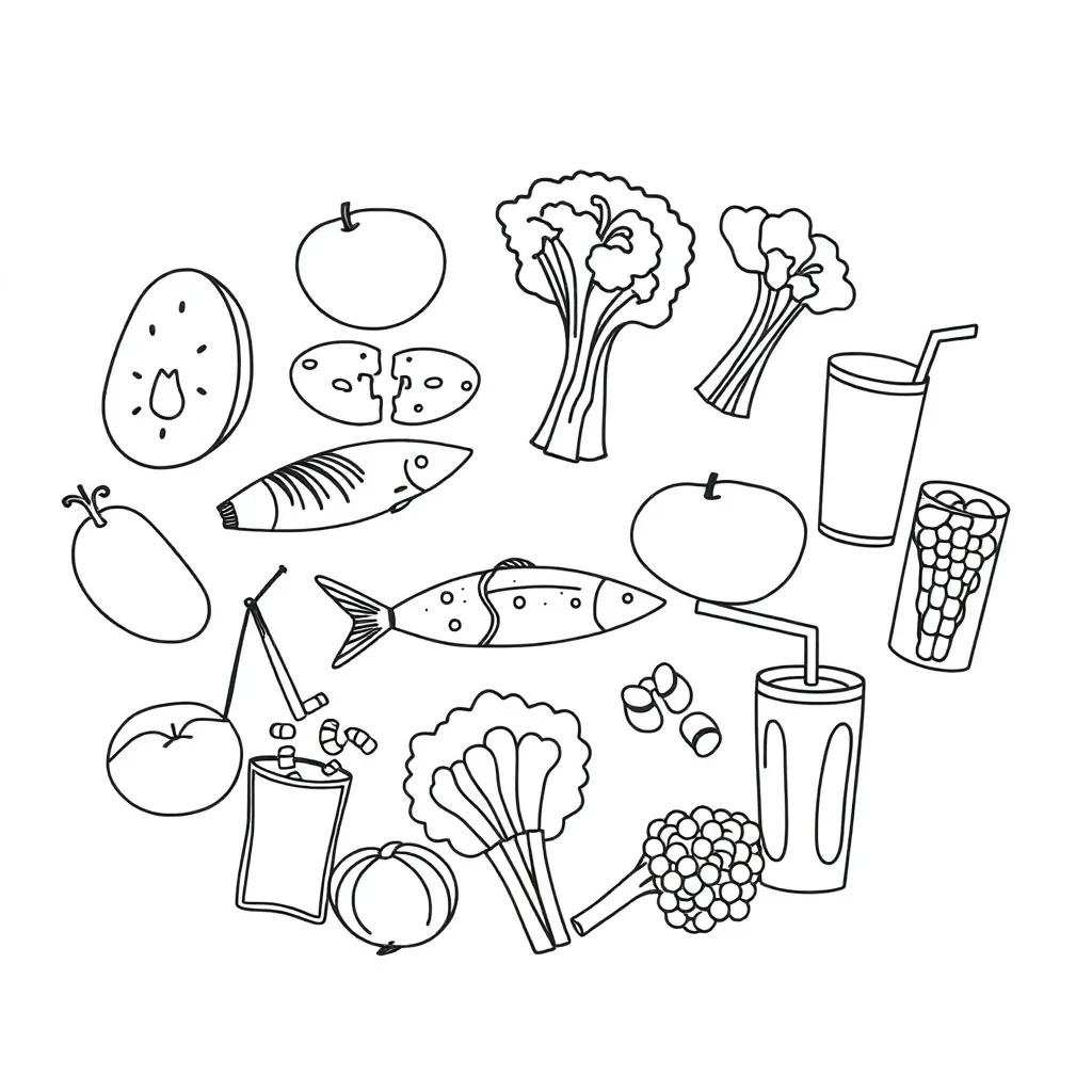 Worksheet illustration