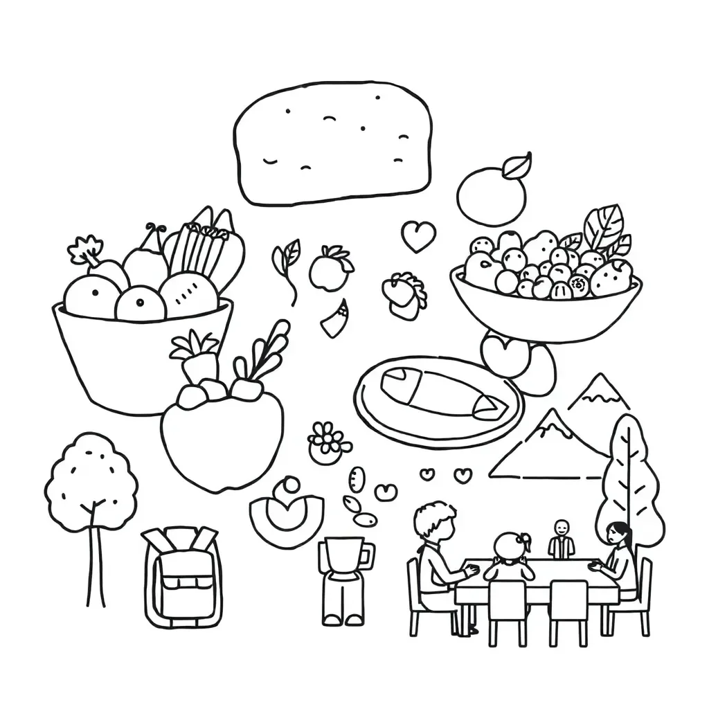 Coeliac disease awareness illustration