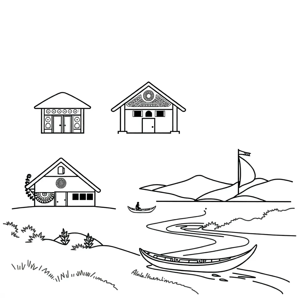 Māori King Movement illustration