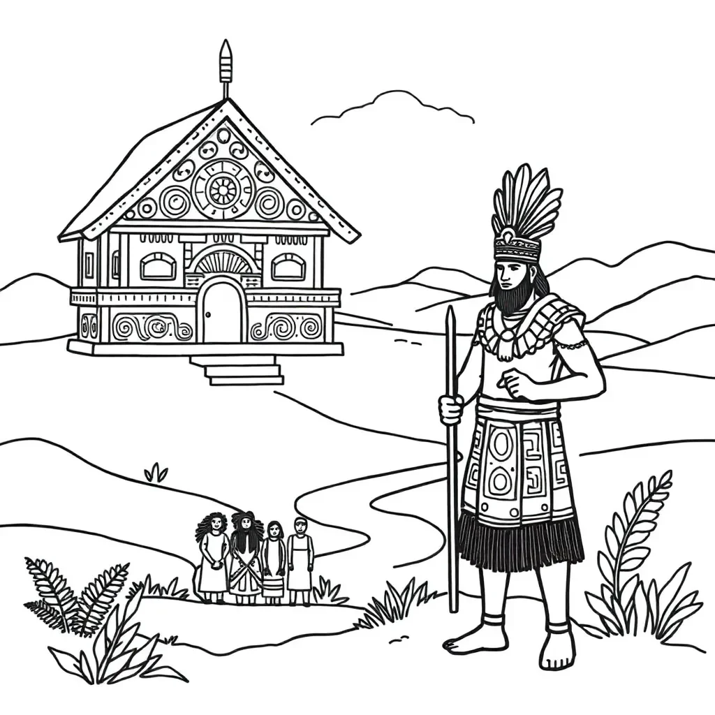 Māori King Movement illustration