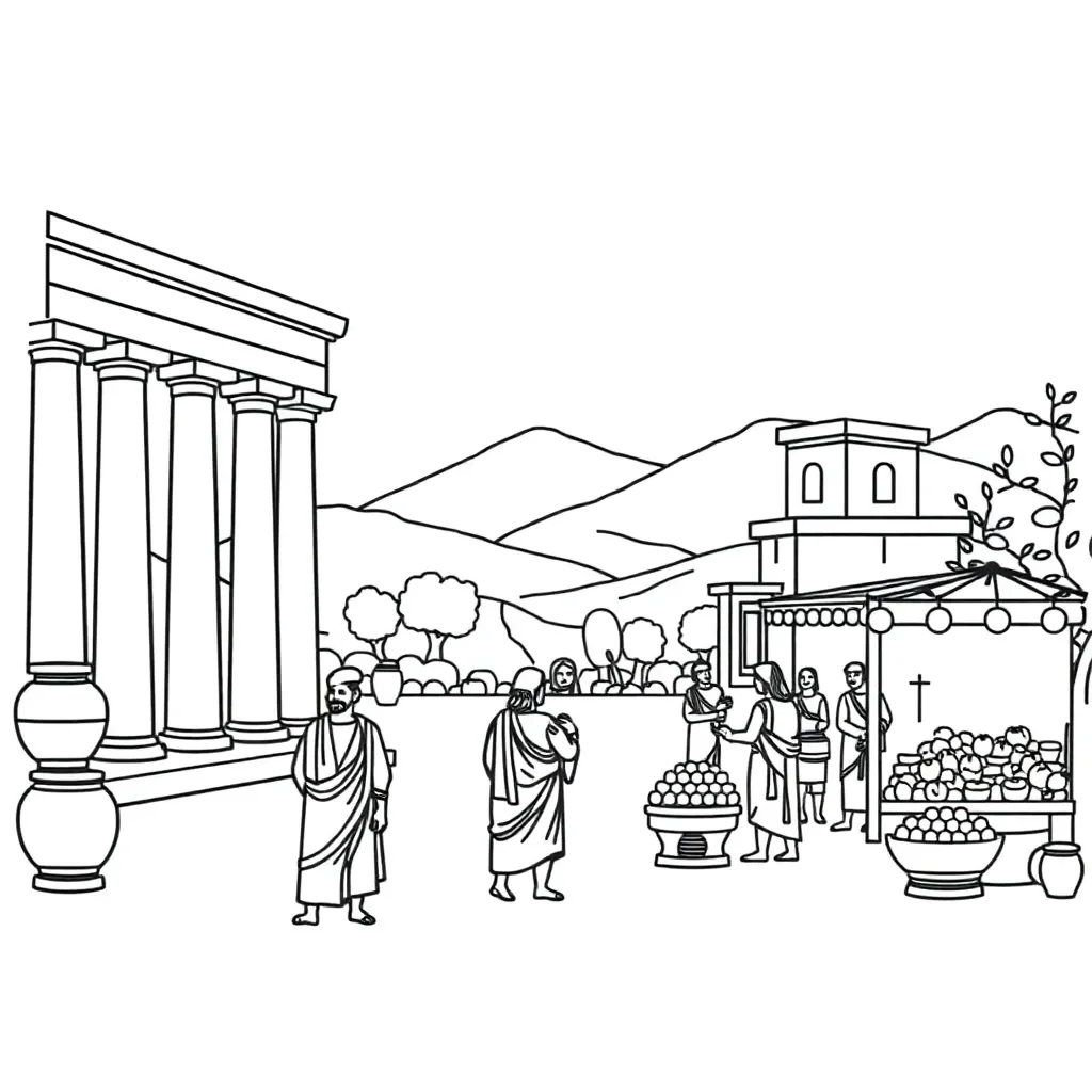 Worksheet illustration