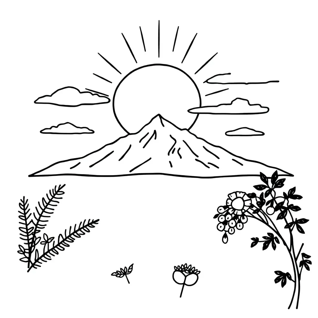 Worksheet illustration