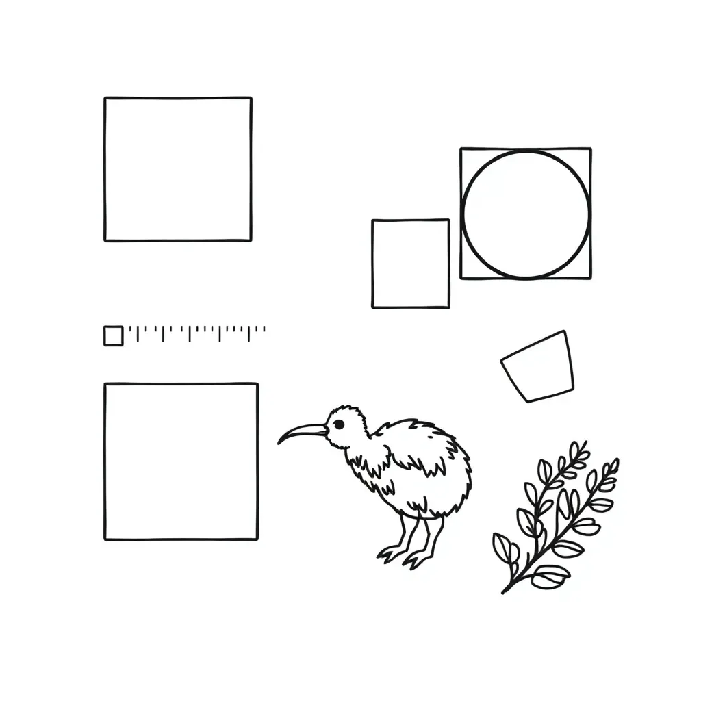 Shapes with perimeter boundaries
