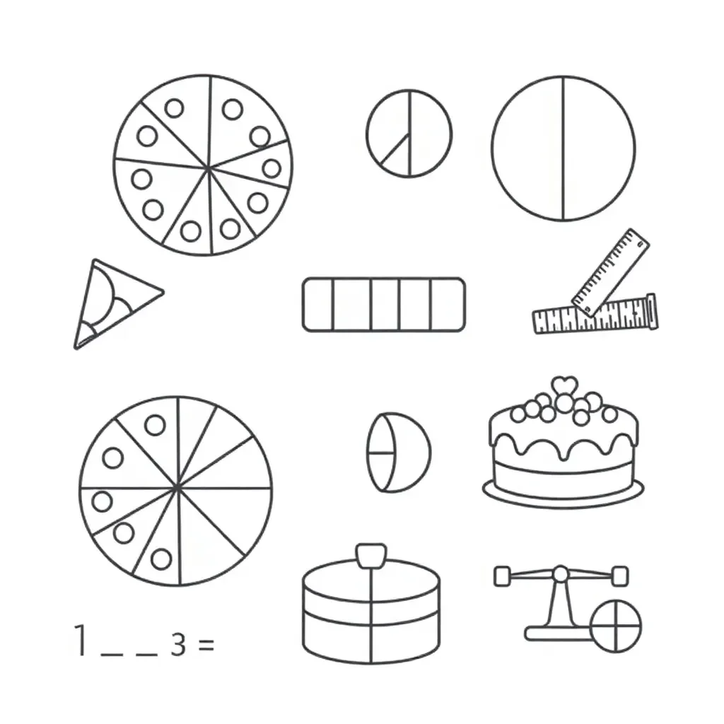 Fractions illustration
