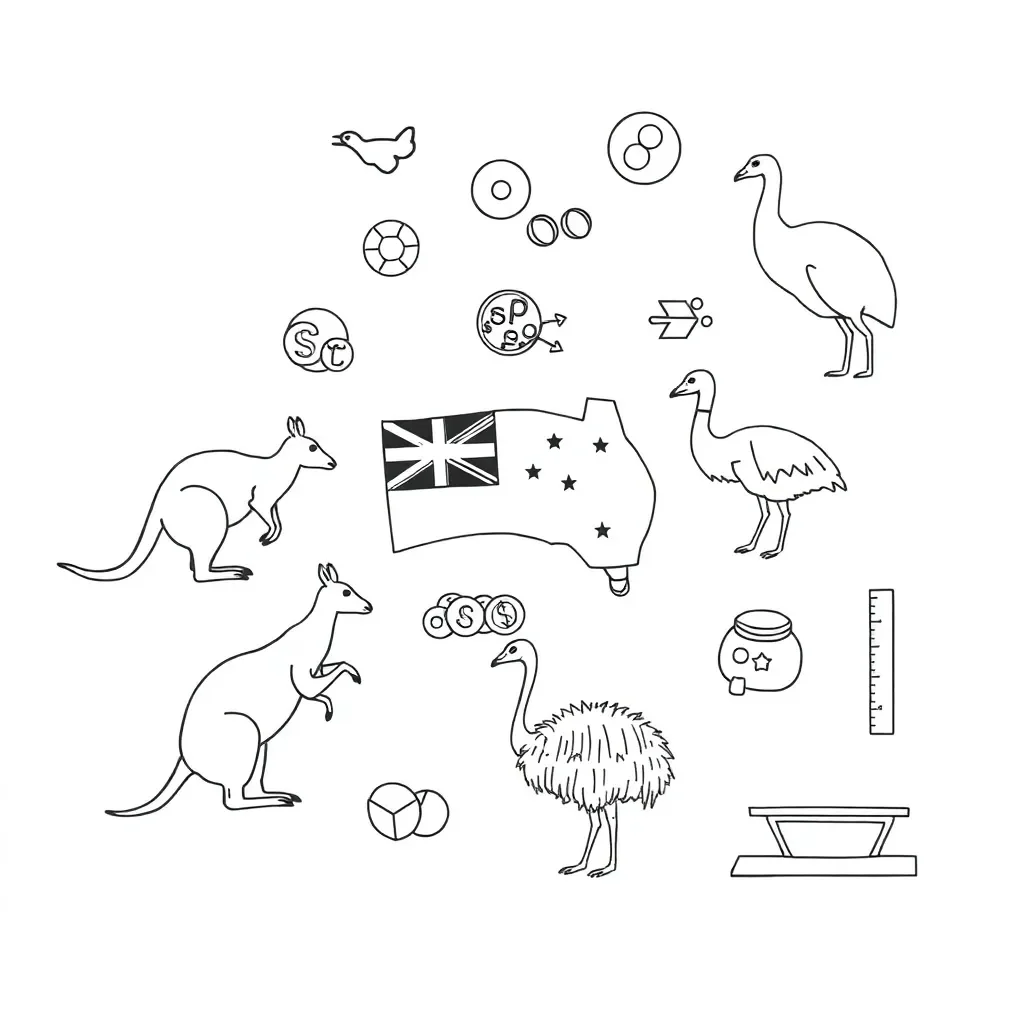 Calculator and decimal numbers illustration