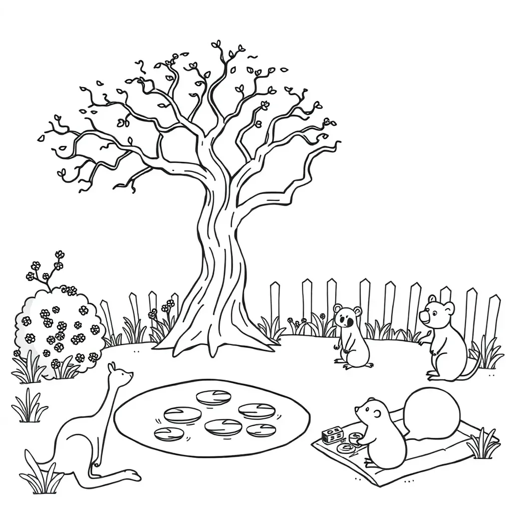 Worksheet illustration