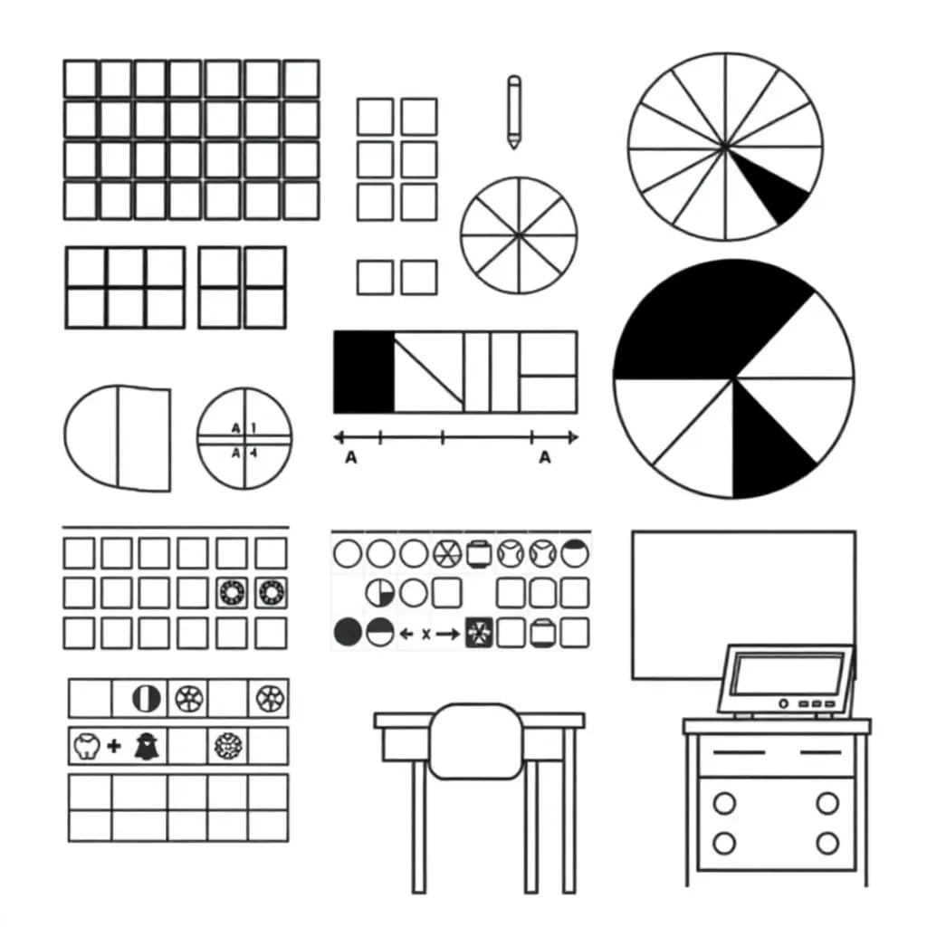 Worksheet illustration