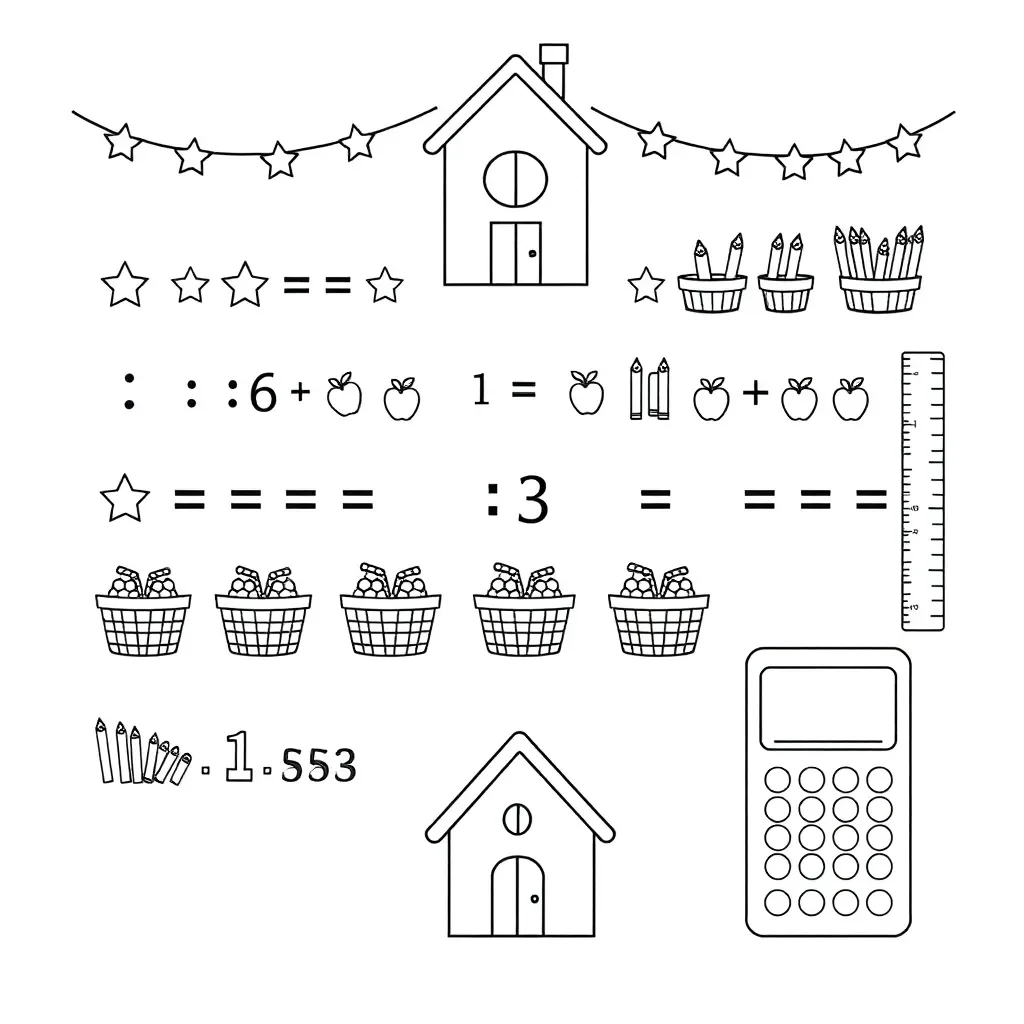 Worksheet illustration