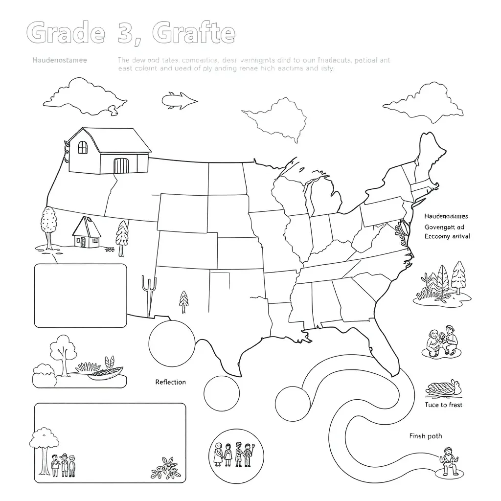 Worksheet illustration