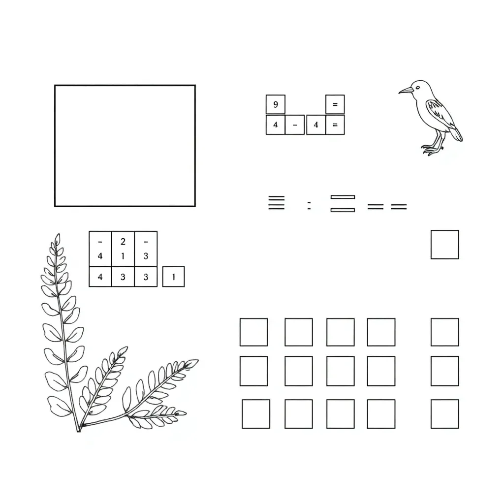 Worksheet illustration
