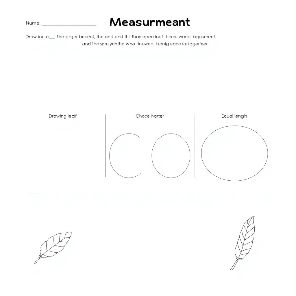 Worksheet illustration