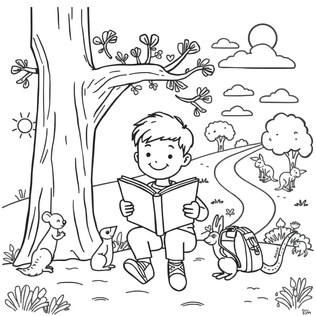 Worksheet illustration